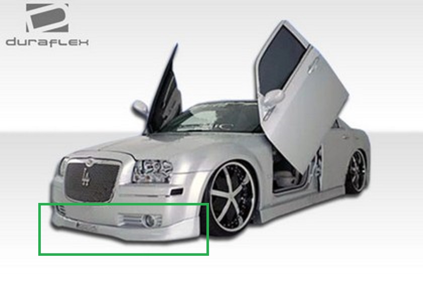 Duraflex Elegante Front Lip 05-10 Chrysler 300